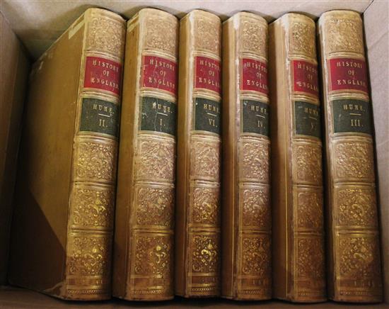 David Hume History of England 1841, 6 vols(-)